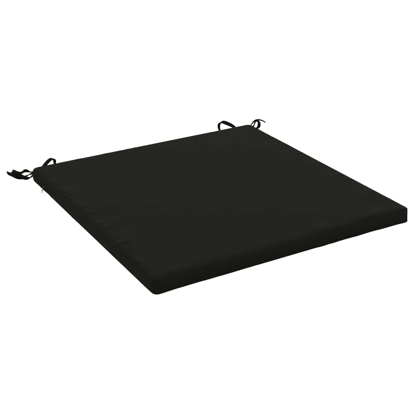 1-Piece Seat Cushion SOEST 100% Polyester Black 80 x 80 x 3 cm