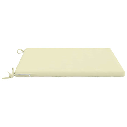 4-Piece Seat Cushions SOEST 4 pcs 100% Polyester Cream