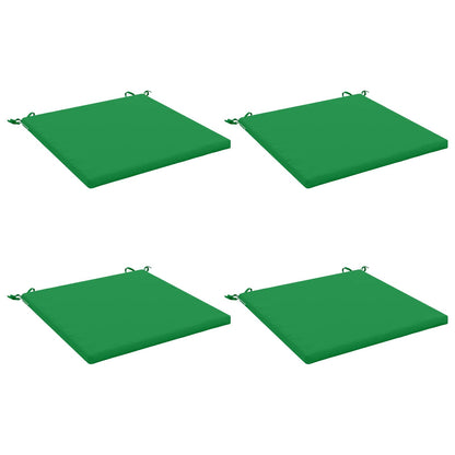 4-Piece Seat Cushions SOEST 4 pcs 100% Polyester Green