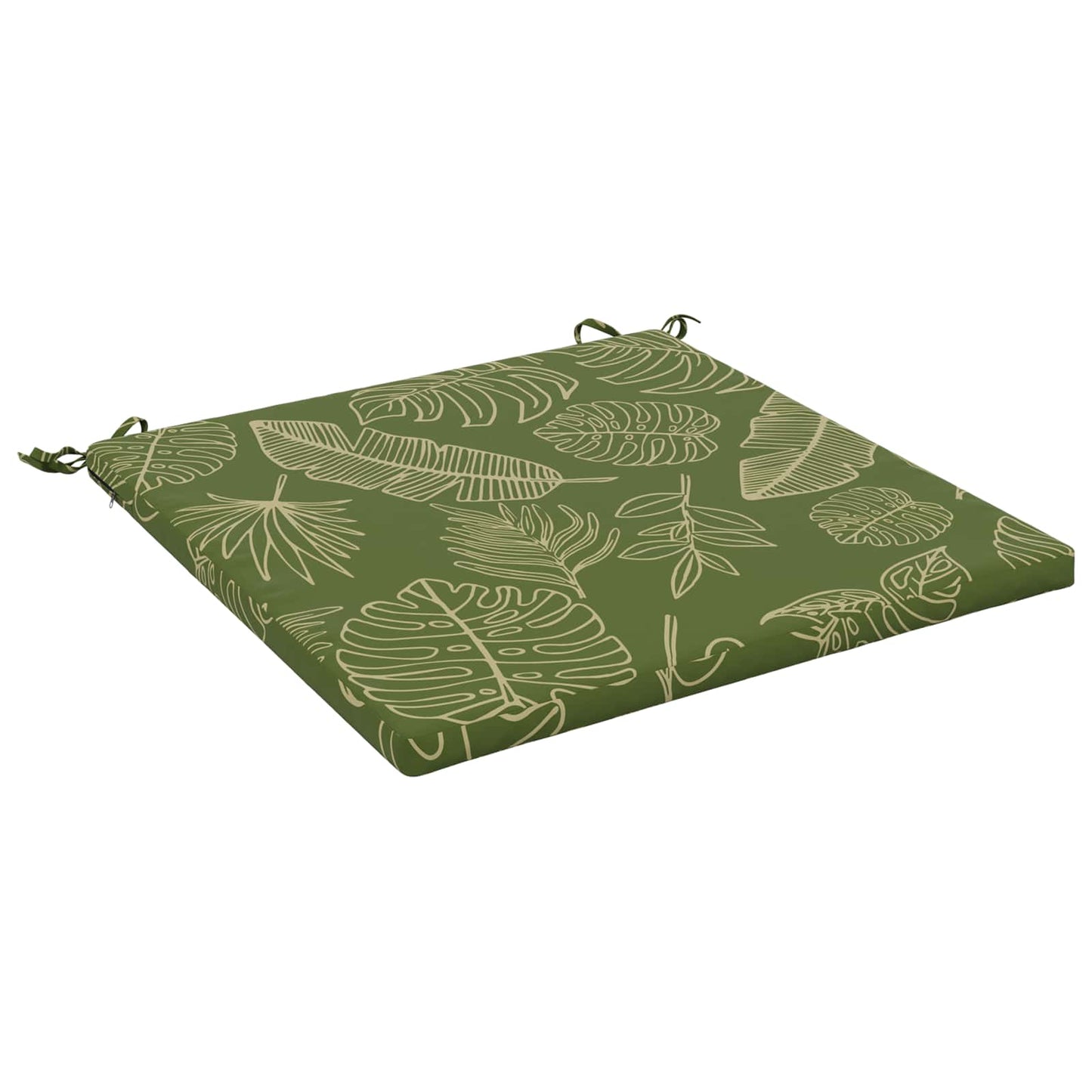 1-Piece Seat Cushion SOEST 100% Polyester Leaf Design