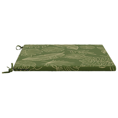 4-Piece Seat Cushions SOEST 4 pcs 100% Polyester Leaf Design
