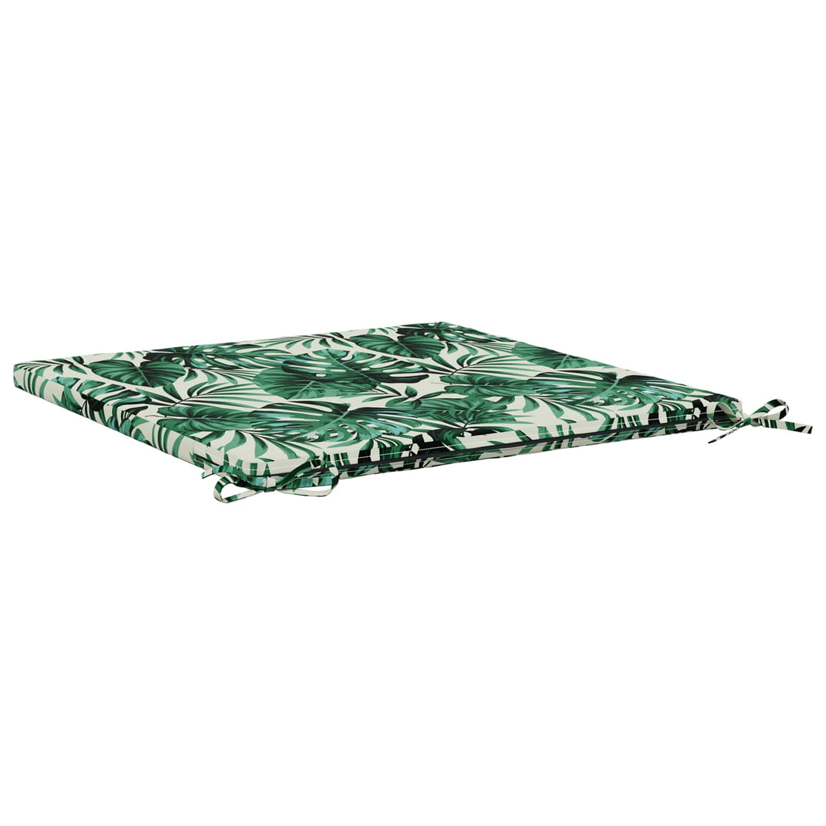 1-Piece Seat Cushion SOEST 100% Polyester Leaf Pattern