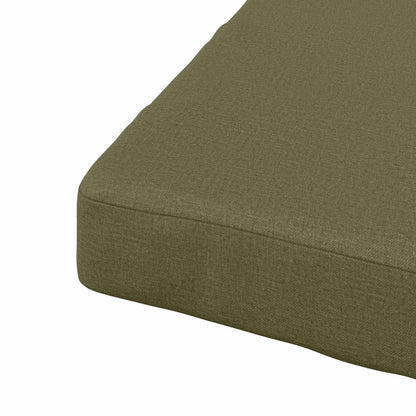 4-Piece Seat Cushions SOEST 4 pcs 100% Polyester Olive Green