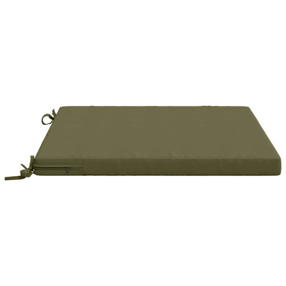 4-Piece Seat Cushions SOEST 4 pcs 100% Polyester Olive Green