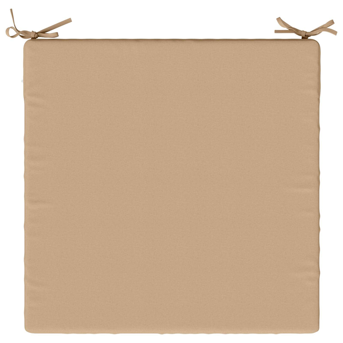 1-Piece Seat Cushion SOEST 100% Polyester Sand 80 x 80 x 5 cm