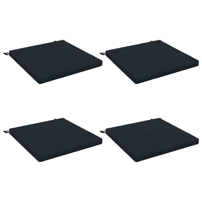 4-Piece Seat Cushions SOEST 4 pcs 100% Polyester Dark Blue