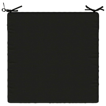 1-Piece Seat Cushion SOEST 100% Polyester Black 80 x 80 x 5 cm