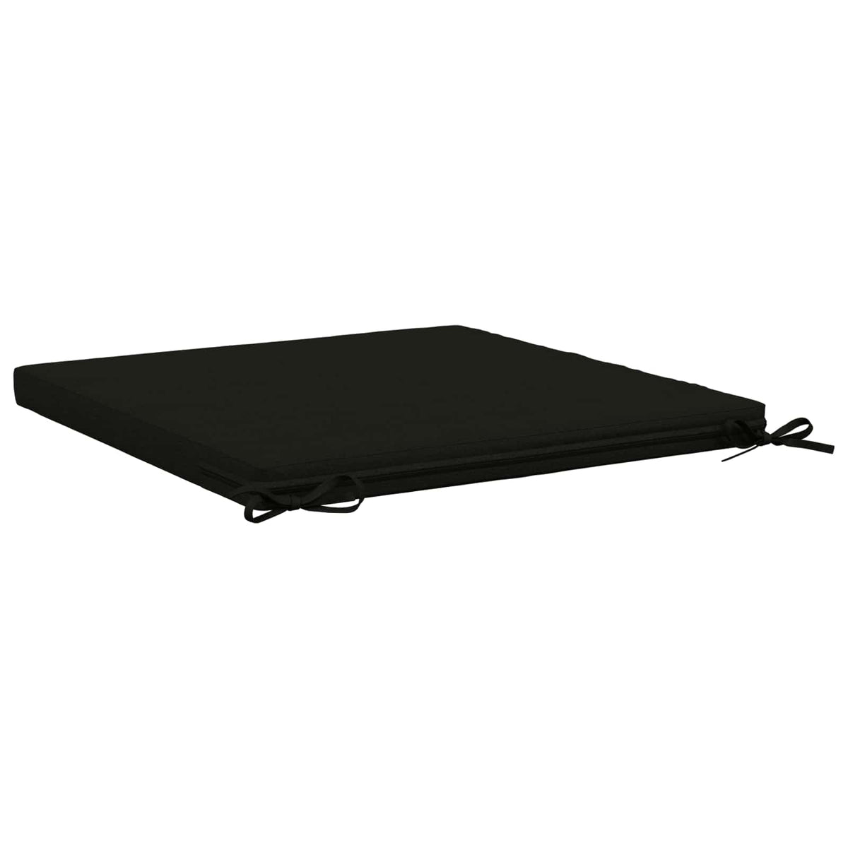 4-Piece Seat Cushions SOEST 4 pcs 100% Polyester Black