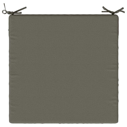1-Piece Seat Cushion SOEST 100% Polyester Grey 80 x 80 x 5 cm