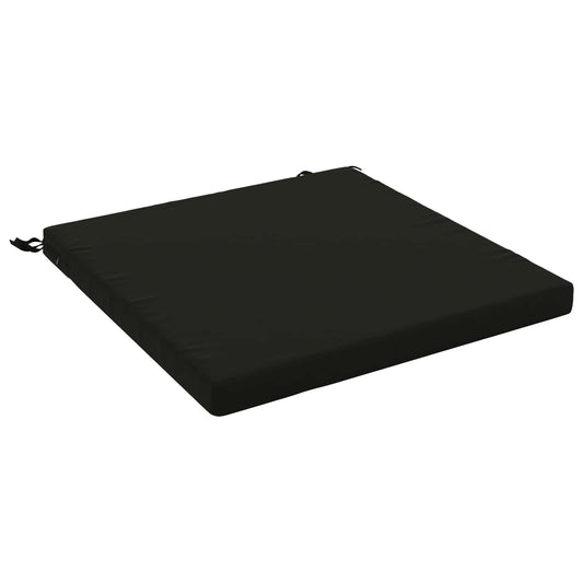 1-Piece Seat Cushion SOEST 100% Polyester Black 80 x 80 x 5 cm