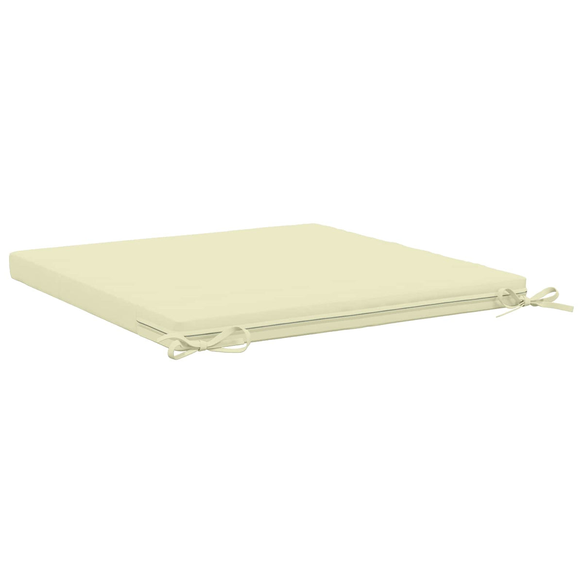 4-Piece Seat Cushions SOEST 4 pcs 100% Polyester Cream