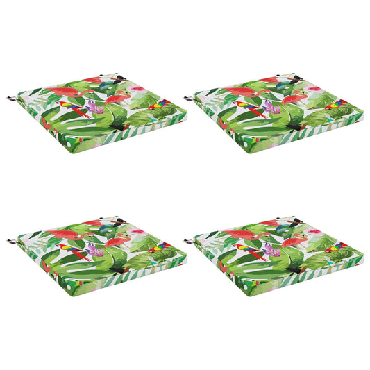 4-Piece Seat Cushions SOEST 4 pcs 100% Polyester Multicolour
