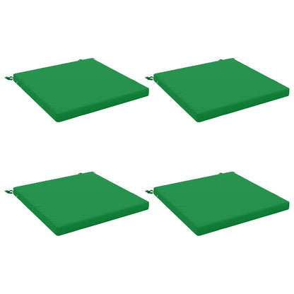 4-Piece Seat Cushions SOEST 4 pcs 100% Polyester Green