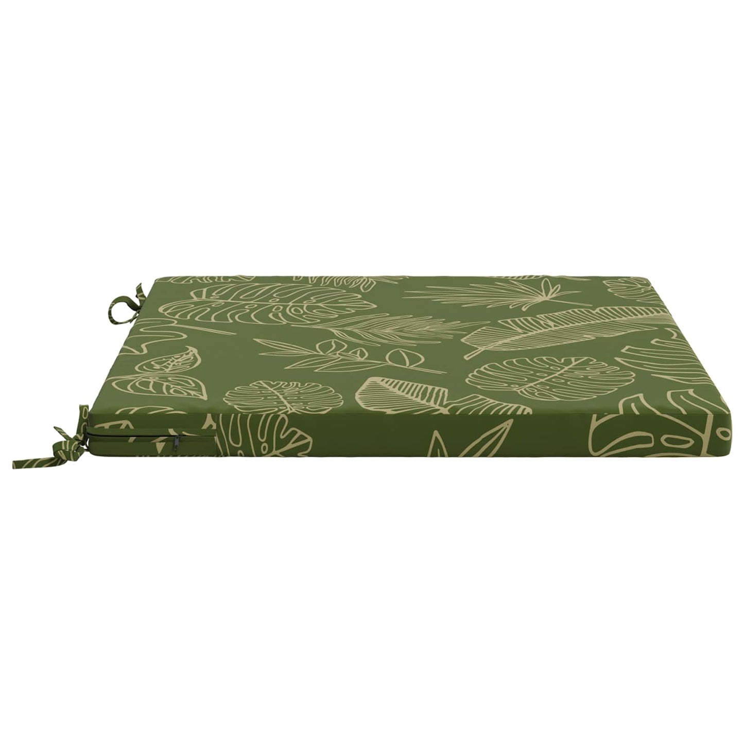 1-Piece Seat Cushion SOEST 100% Polyester Leaf Design