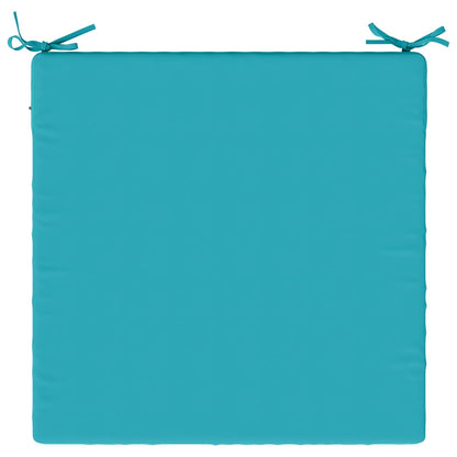 4-Piece Seat Cushions SOEST 4 pcs 100% Polyester Turquoise