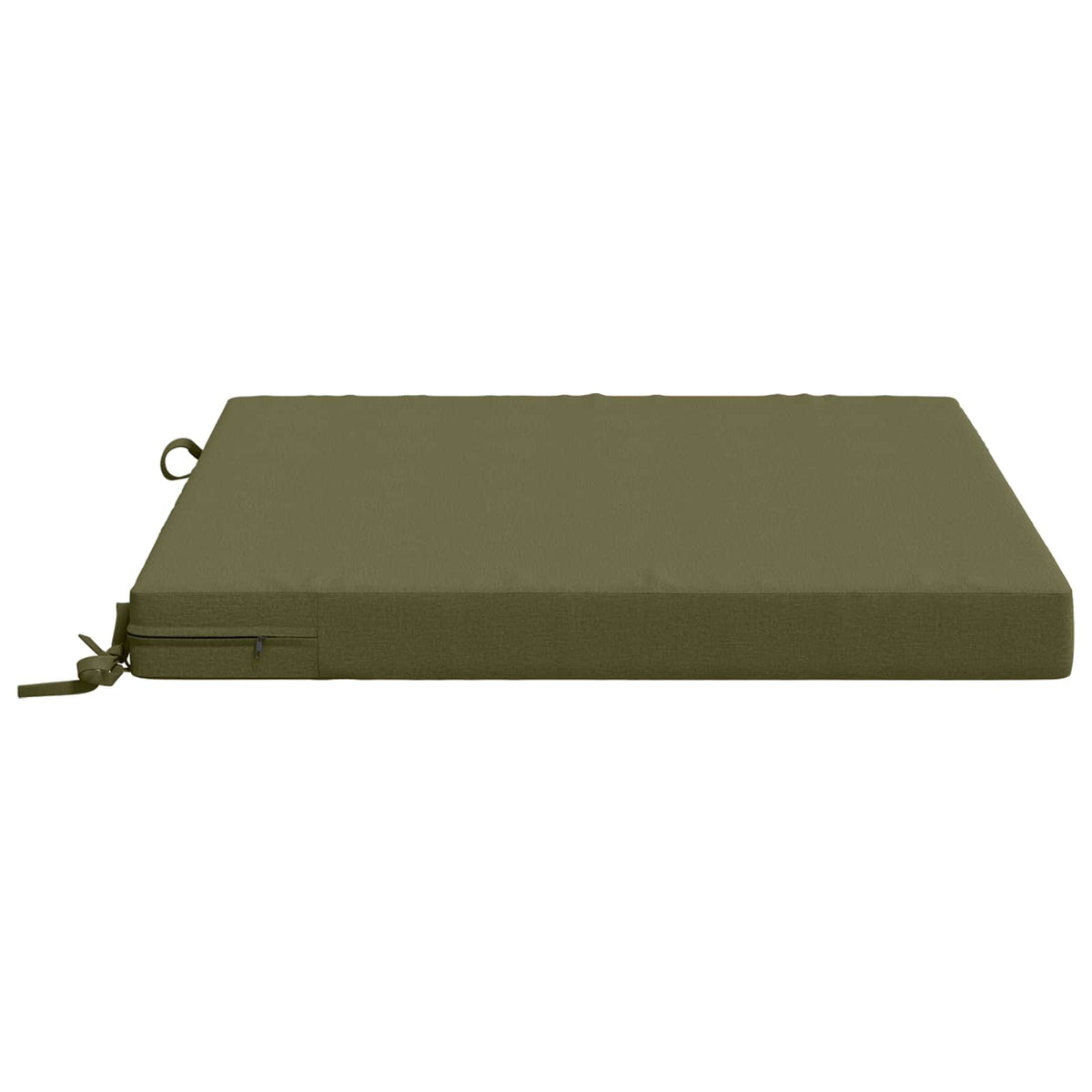 4-Piece Seat Cushions SOEST 4 pcs 100% Polyester Olive Green
