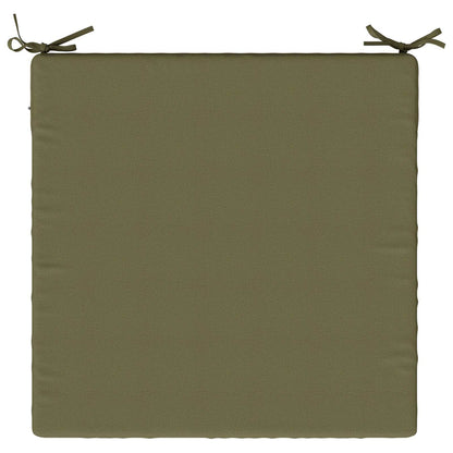 4-Piece Seat Cushions SOEST 4 pcs 100% Polyester Olive Green