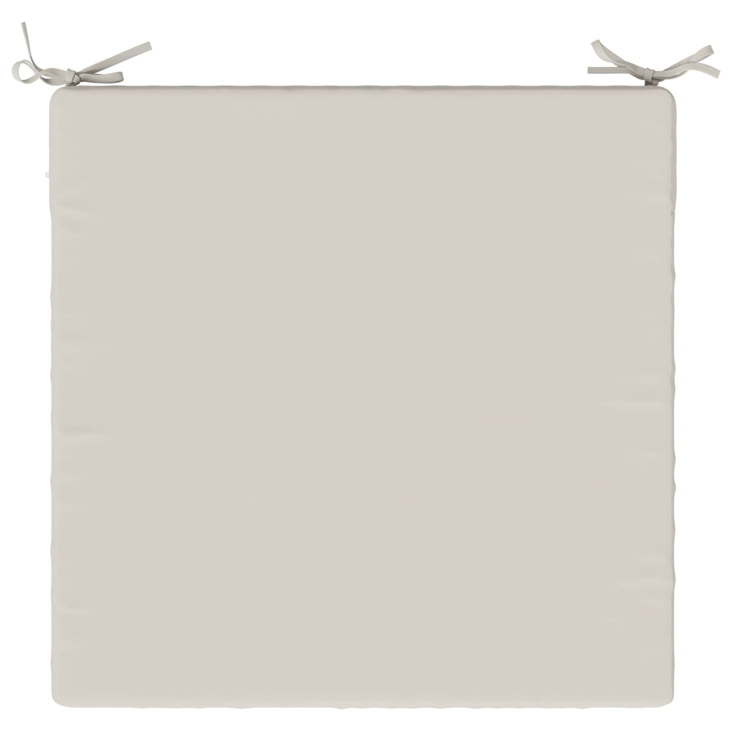 1-Piece Seat Cushion SOEST 100% Polyester White 80 x 80 x 7 cm