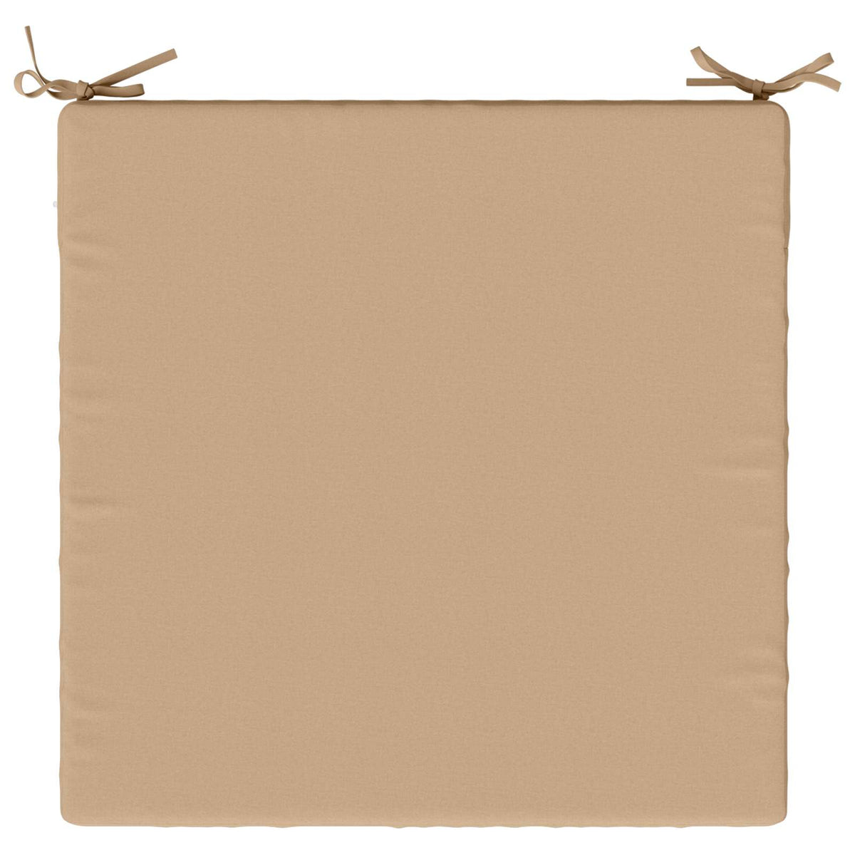 1-Piece Seat Cushion SOEST 100% Polyester Sand 80 x 80 x 7 cm