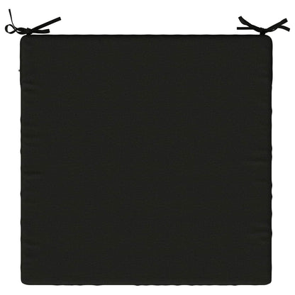 4-Piece Seat Cushions SOEST 4 pcs 100% Polyester Black