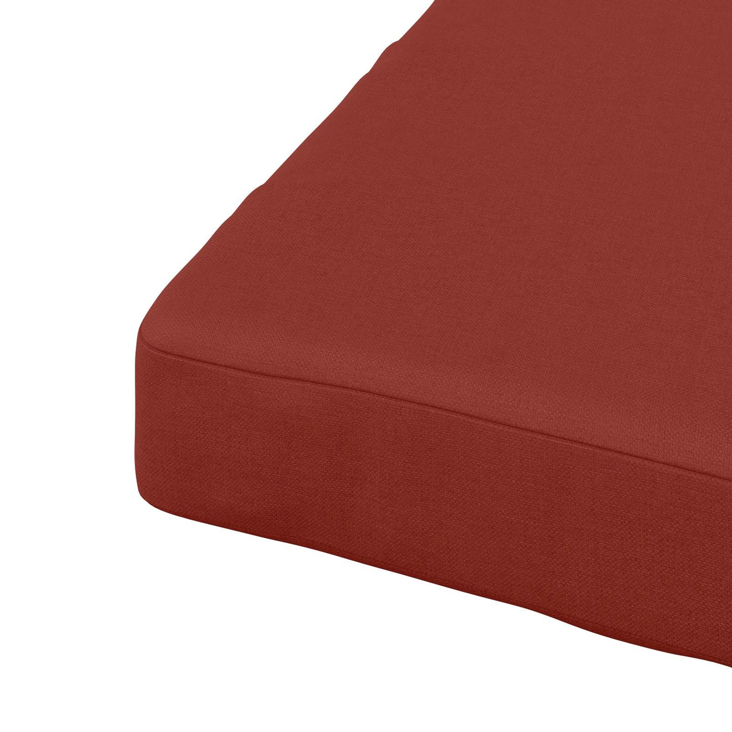 1-Piece Seat Cushion SOEST 100% Polyester Red 80 x 80 x 7 cm
