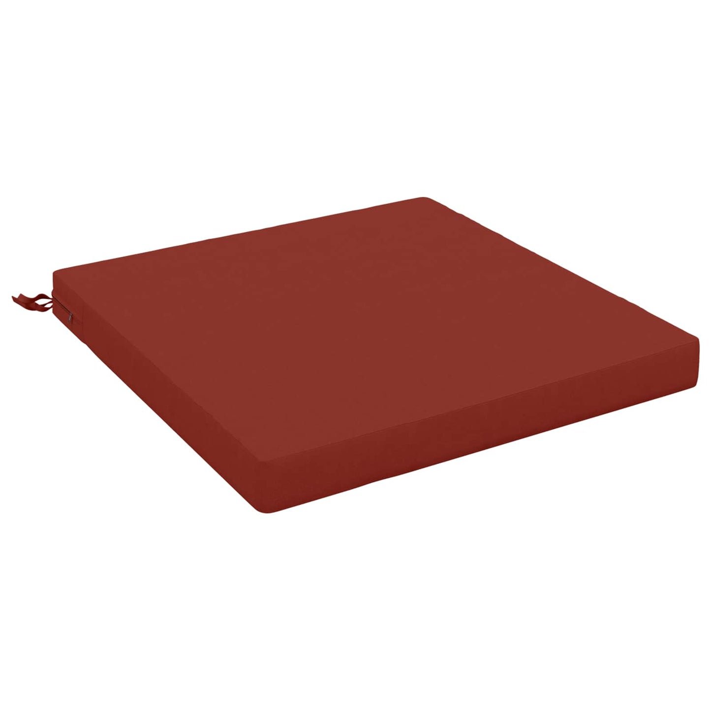 1-Piece Seat Cushion SOEST 100% Polyester Red 80 x 80 x 7 cm