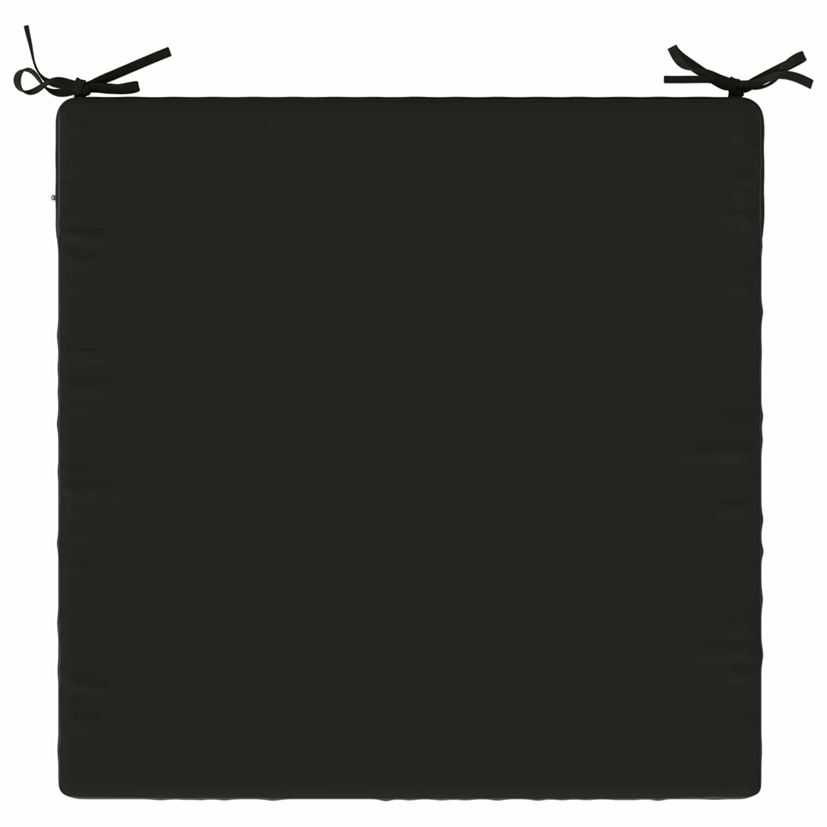 4-Piece Seat Cushions SOEST 4 pcs 100% Polyester Black