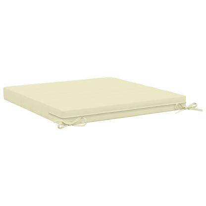 4-Piece Seat Cushions SOEST 4 pcs 100% Polyester Cream