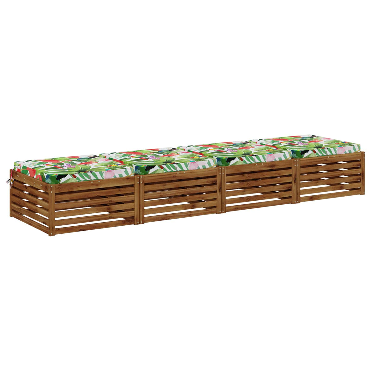 4-Piece Seat Cushions SOEST 4 pcs 100% Polyester Multicolour