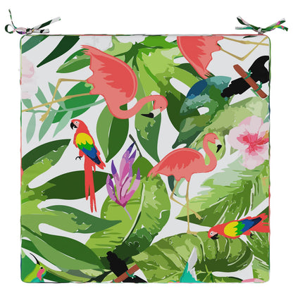 4-Piece Seat Cushions SOEST 4 pcs 100% Polyester Multicolour