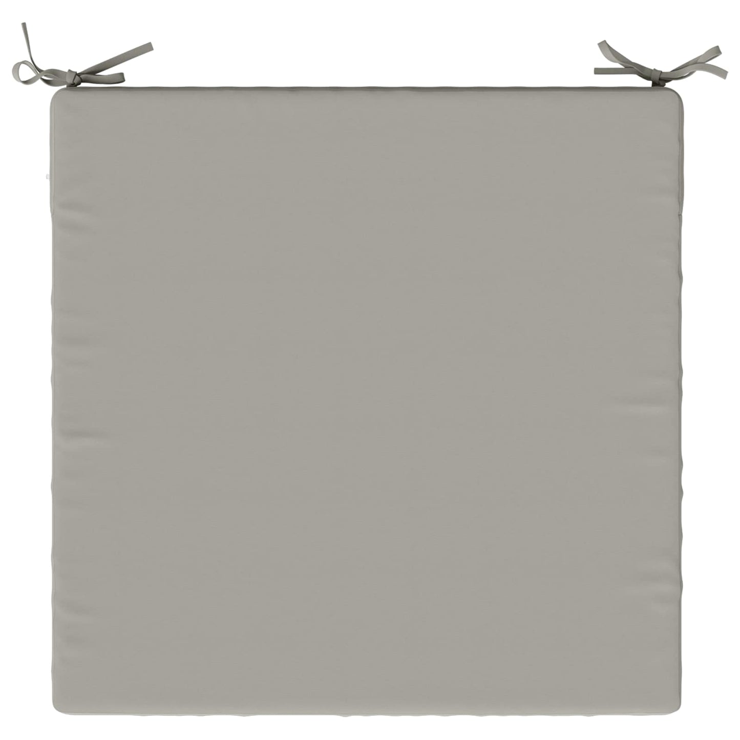 1-Piece Seat Cushion SOEST 100% Polyester Grey 80 x 80 x 7 cm