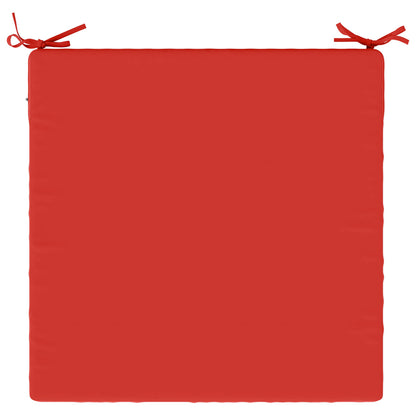 4-Piece Seat Cushions SOEST 4 pcs 100% Polyester Red