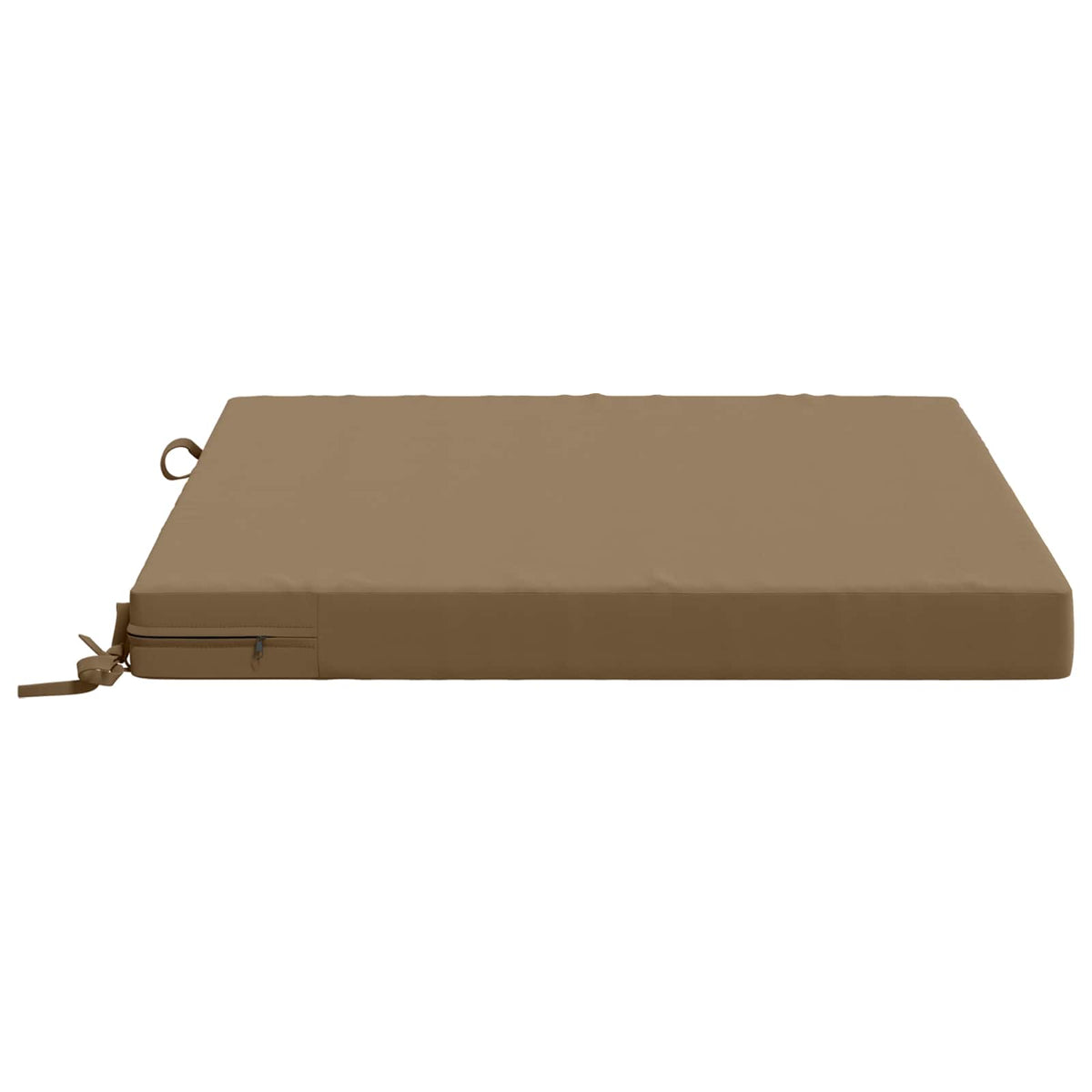 4-Piece Seat Cushions SOEST 4 pcs 100% Polyester Taupe