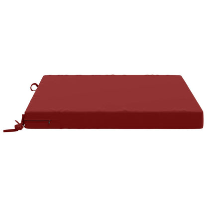 4-Piece Seat Cushions SOEST 4 pcs 100% Polyester Wine Red