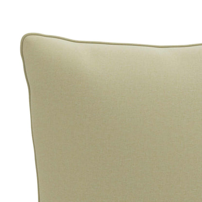 4-Piece Back Cushions PUTTEN 4 pcs 100% Polyester Light Green