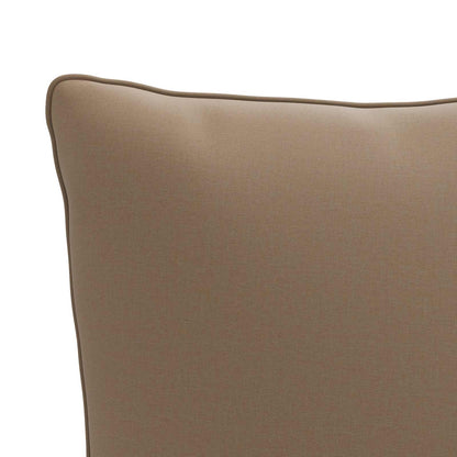 1-Piece Back Cushion PUTTEN 100% Polyester Taupe
