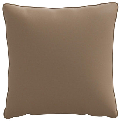 1-Piece Back Cushion PUTTEN 100% Polyester Taupe