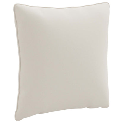 1-Piece Back Cushion PUTTEN 100% Polyester White