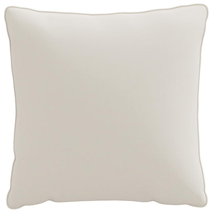 4-Piece Back Cushions PUTTEN 4 pcs 100% Polyester White