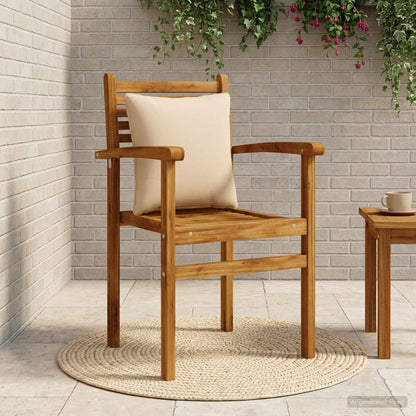 1-Piece Back Cushion PUTTEN 100% Polyester Sand 40 x 40 x 15 cm