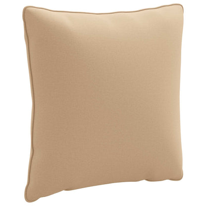 1-Piece Back Cushion PUTTEN 100% Polyester Sand 40 x 40 x 15 cm