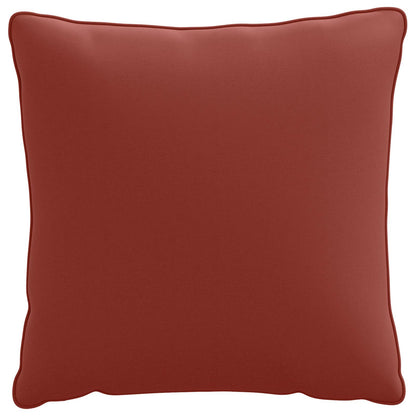 1-Piece Back Cushion PUTTEN 100% Polyester Red 40 x 40 x 15 cm