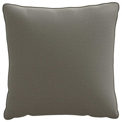 1-Piece Back Cushion PUTTEN 100% Polyester Grey 40 x 40 x 15 cm