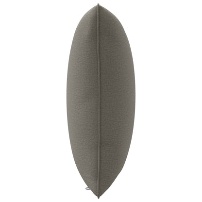 1-Piece Back Cushion PUTTEN 100% Polyester Grey 40 x 40 x 15 cm