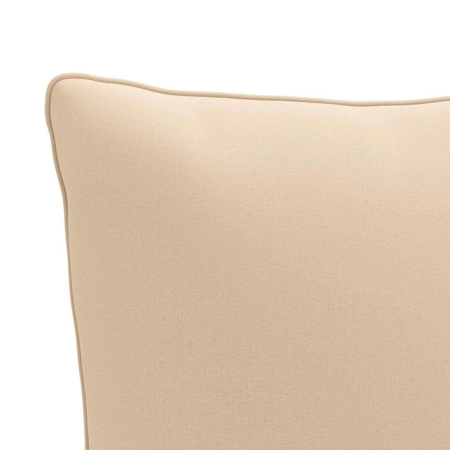 4-Piece Back Cushions PUTTEN 4 pcs 100% Polyester Cream