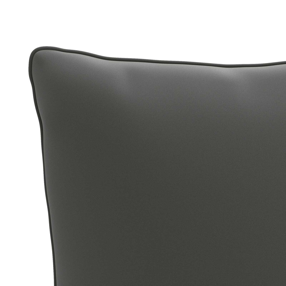 4-Piece Back Cushions PUTTEN 4 pcs 100% Polyester Anthracite