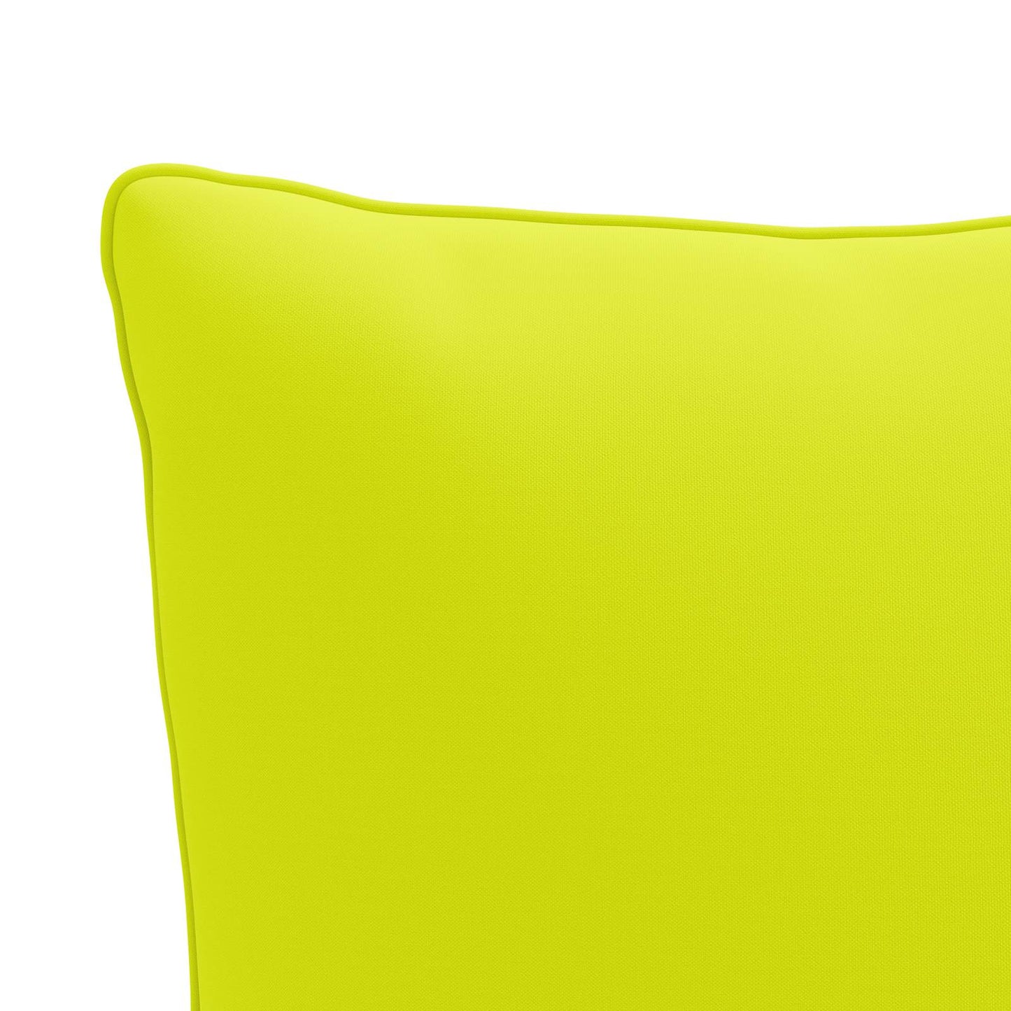 4-Piece Back Cushions PUTTEN 4 pcs 100% Polyester Bright Green