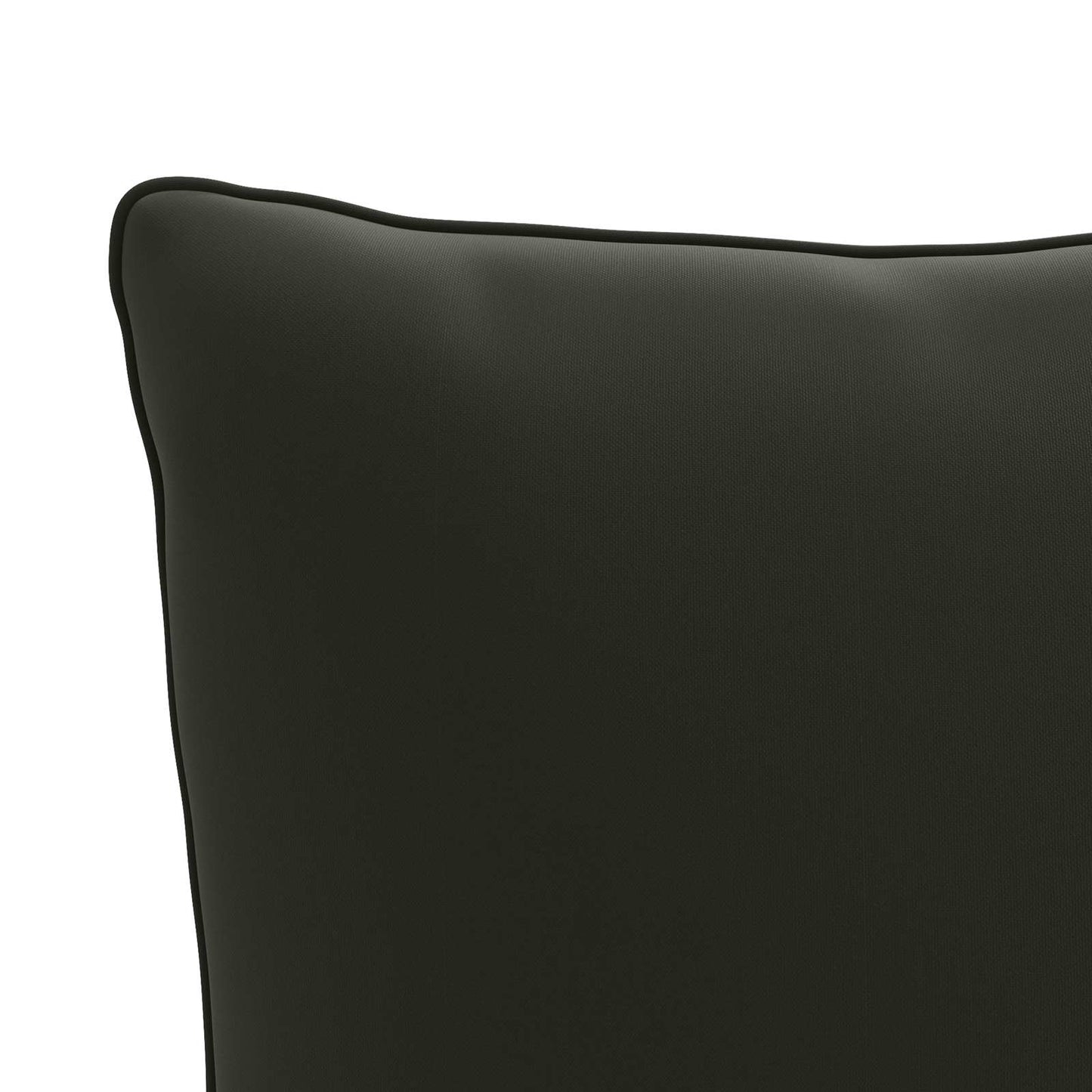 1-Piece Back Cushion PUTTEN 100% Polyester Black