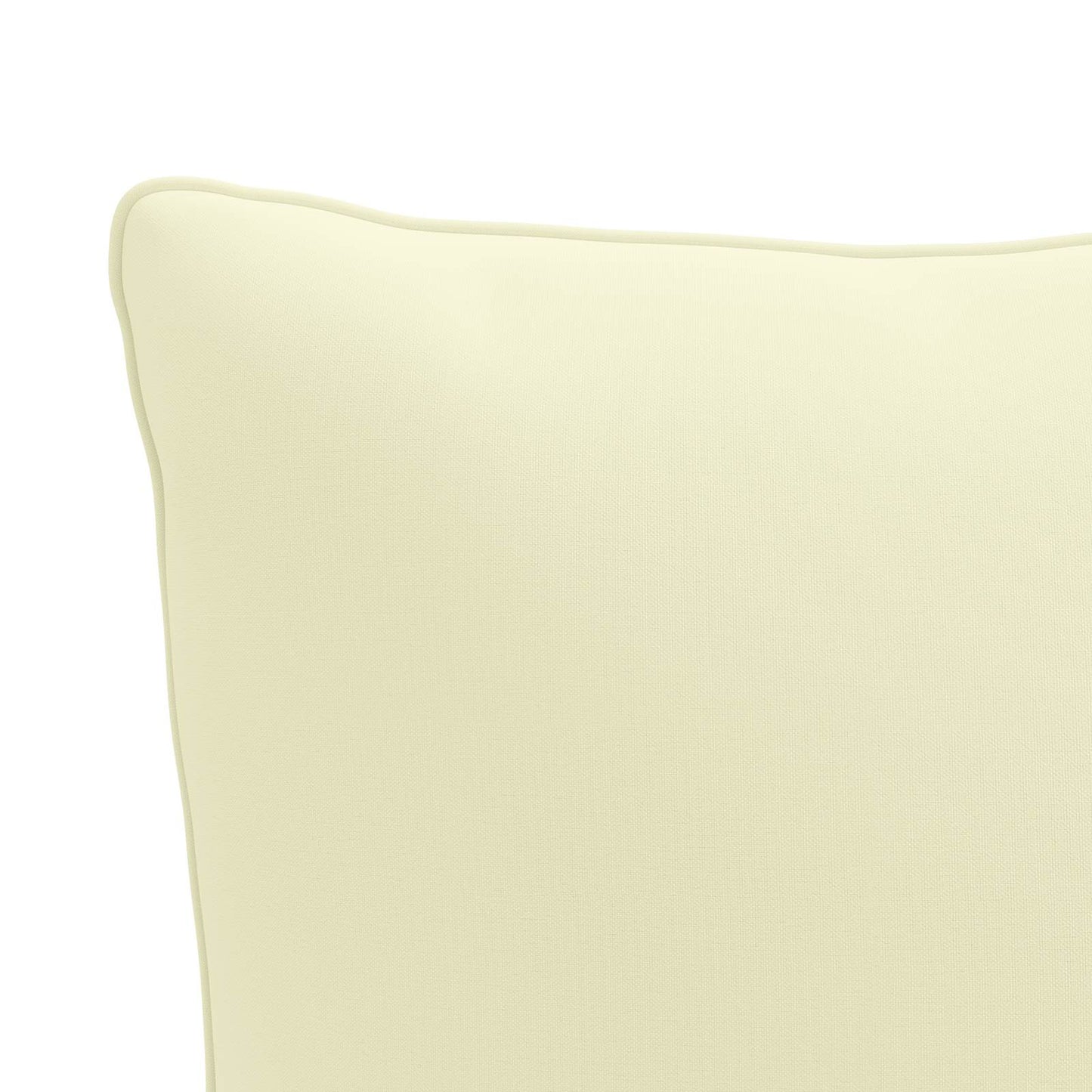 1-Piece Back Cushion PUTTEN 100% Polyester Cream