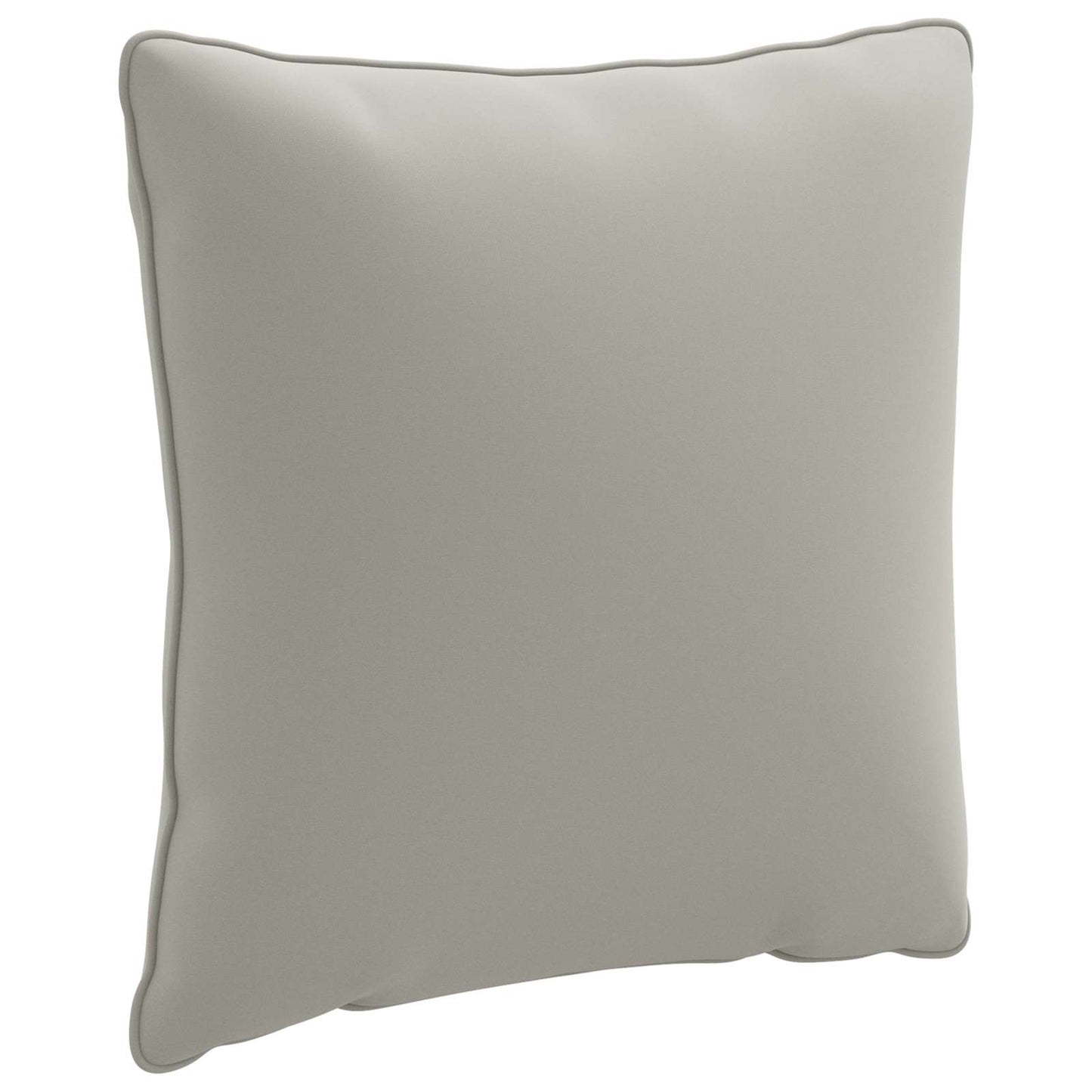 1-Piece Back Cushion PUTTEN 100% Polyester Grey 40 x 40 x 15 cm